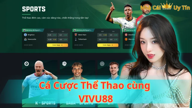 Cá Cược Thể Thao cùng VIVU88